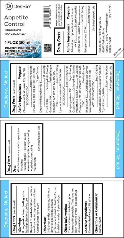 Appetite Control (Dsrt472 Appetite Control 2 5 24)